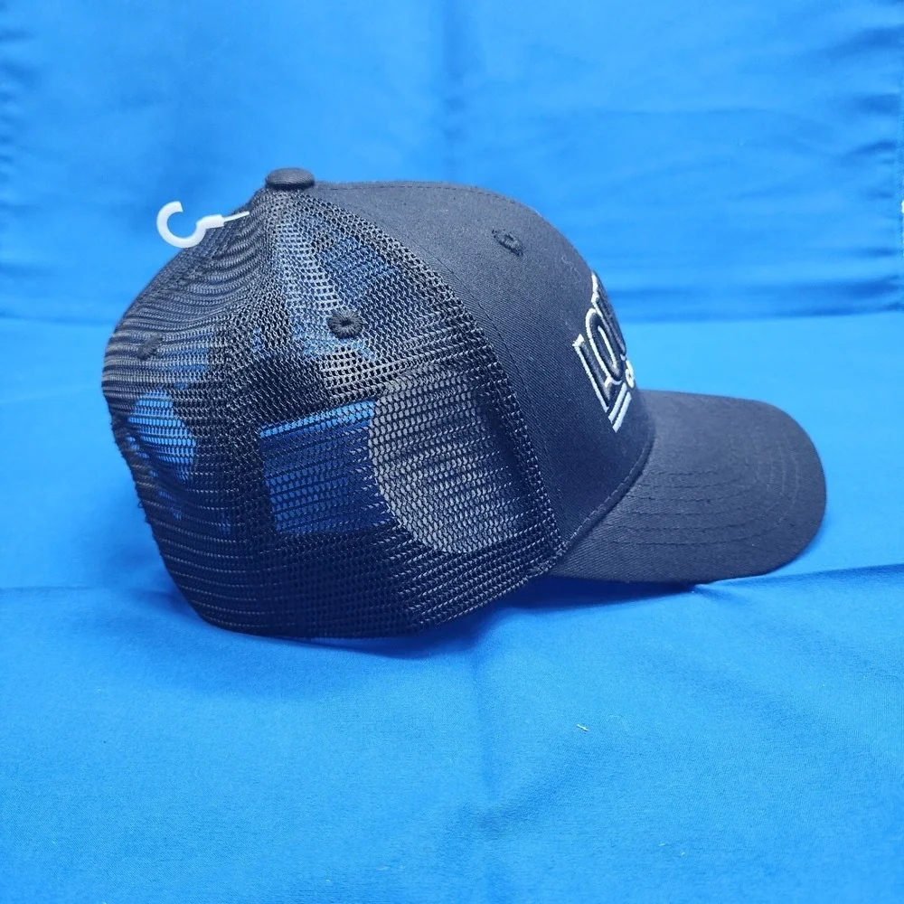 Louisville Cardinals Hat Cap Mesh Snap Back Mens Adjustable Black Logo U Of L UL